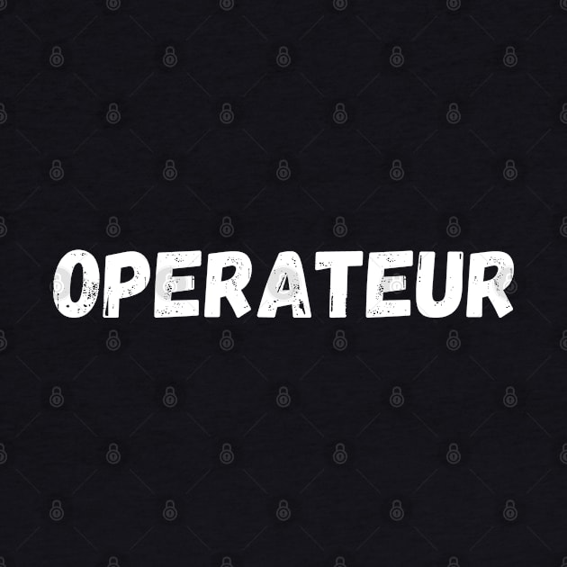 operator by mdr design